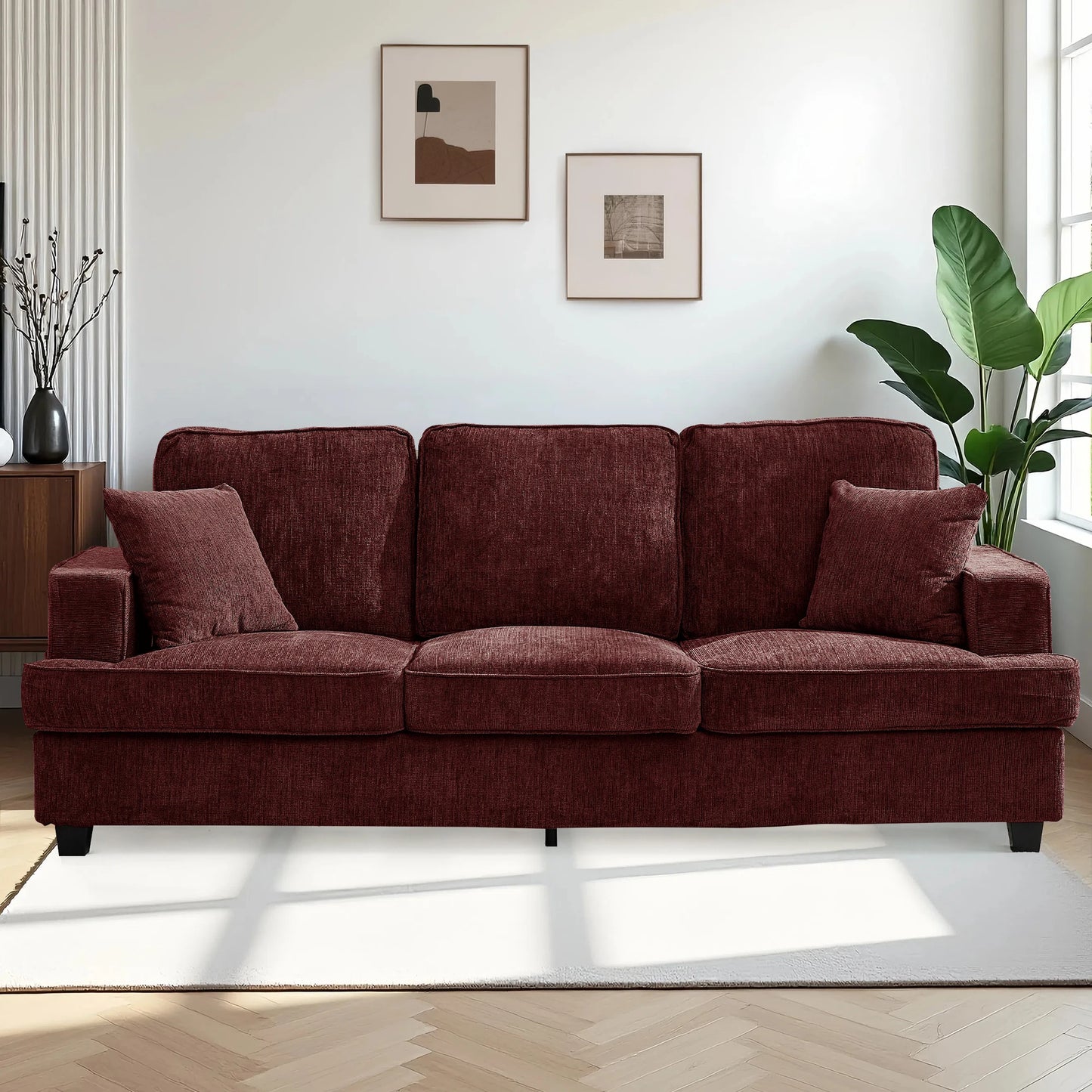 Comfy, Cloud Couch Sofa in Chenile