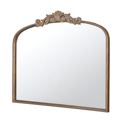 Arch Mirror, Baroque Inspired Wall Decor For Bathroom, Bedroom, Living Room
