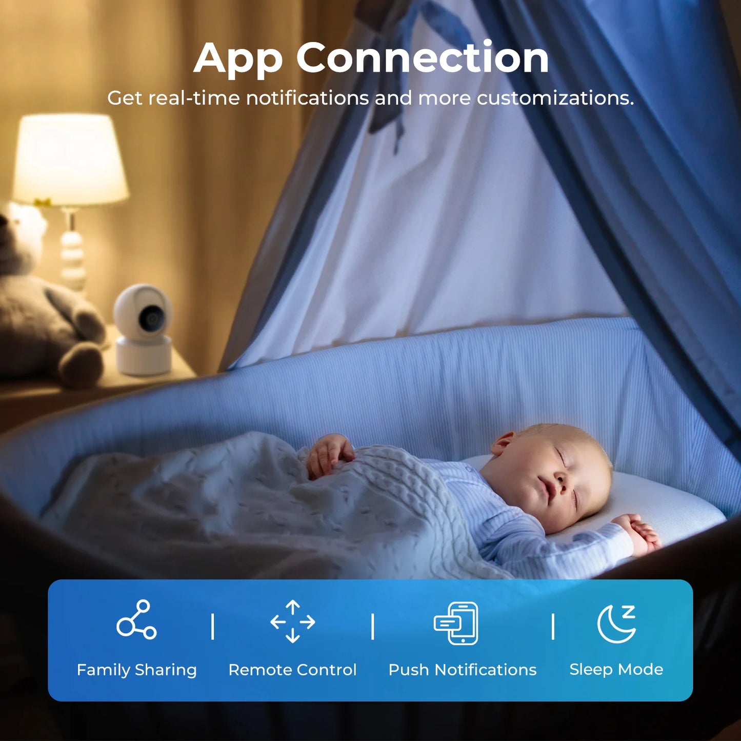 Baby Monitor Indoor Security Camera