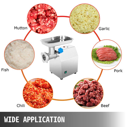 250Kg/H Electric Meat Grinder