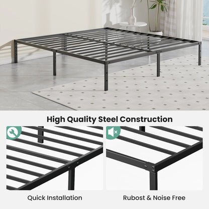 Basic 12IN Twin Full Queen King Size Bed Frame