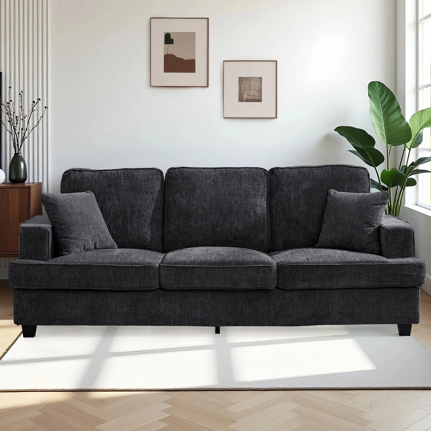Comfy, Cloud Couch Sofa in Chenile