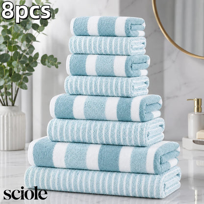 8-Piece Ultra Absorbent Towel Set