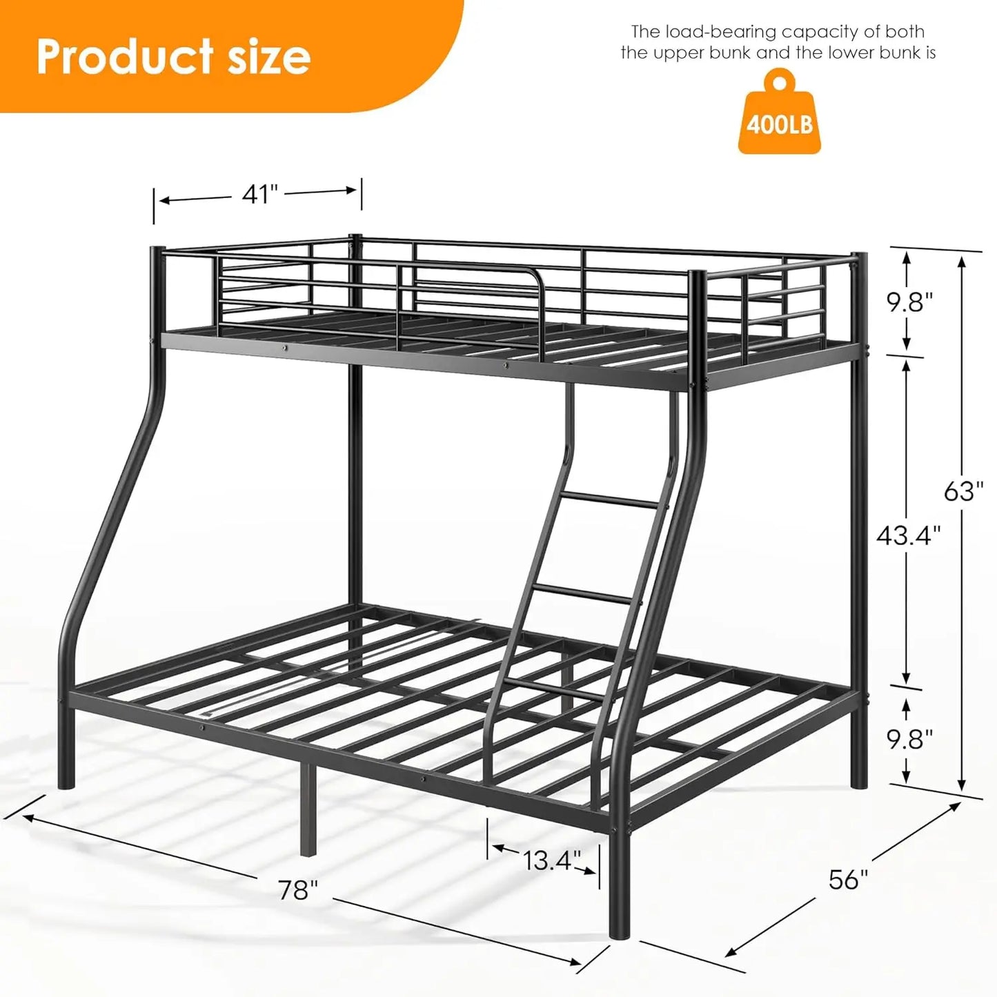 Twin Over Full Bunk Bed