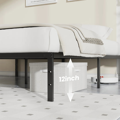 Basic 12IN Twin Full Queen King Size Bed Frame