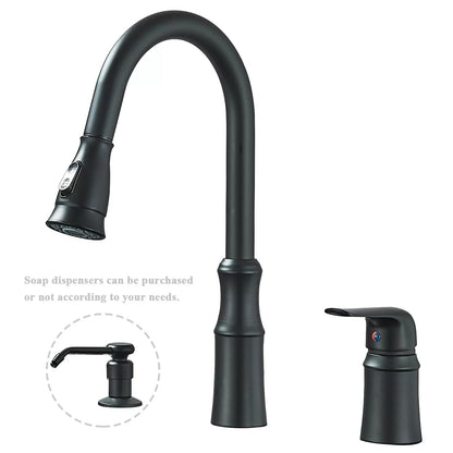 Kitchen Sink Faucet with Pull Down Sprayer