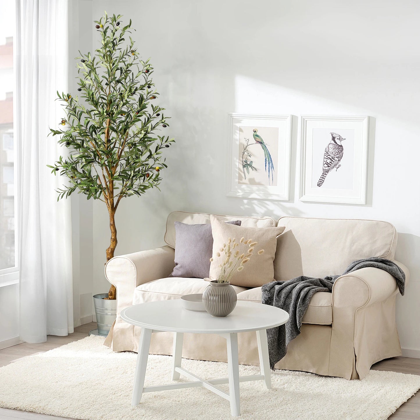 1Pc/2Pcs Artificial Olive Tree