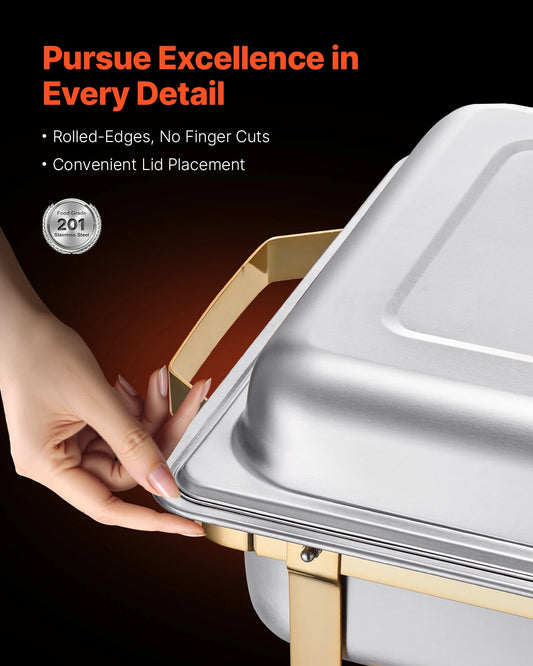 4 Pack Chafing Dish Buffet Set