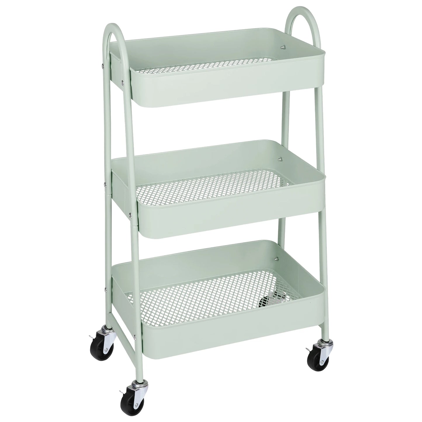 3 Tier Metal Storage Cart