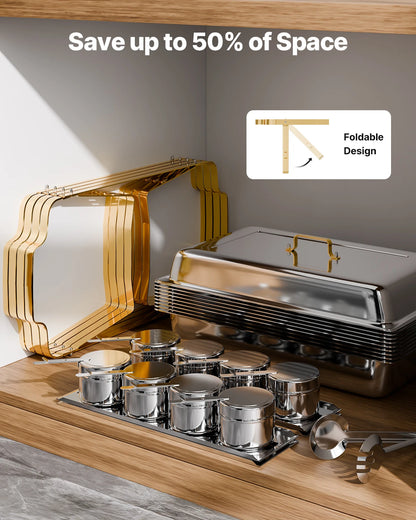 4 Pack Chafing Dish Buffet Set