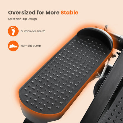 Mini Stepper with Resistance Bands