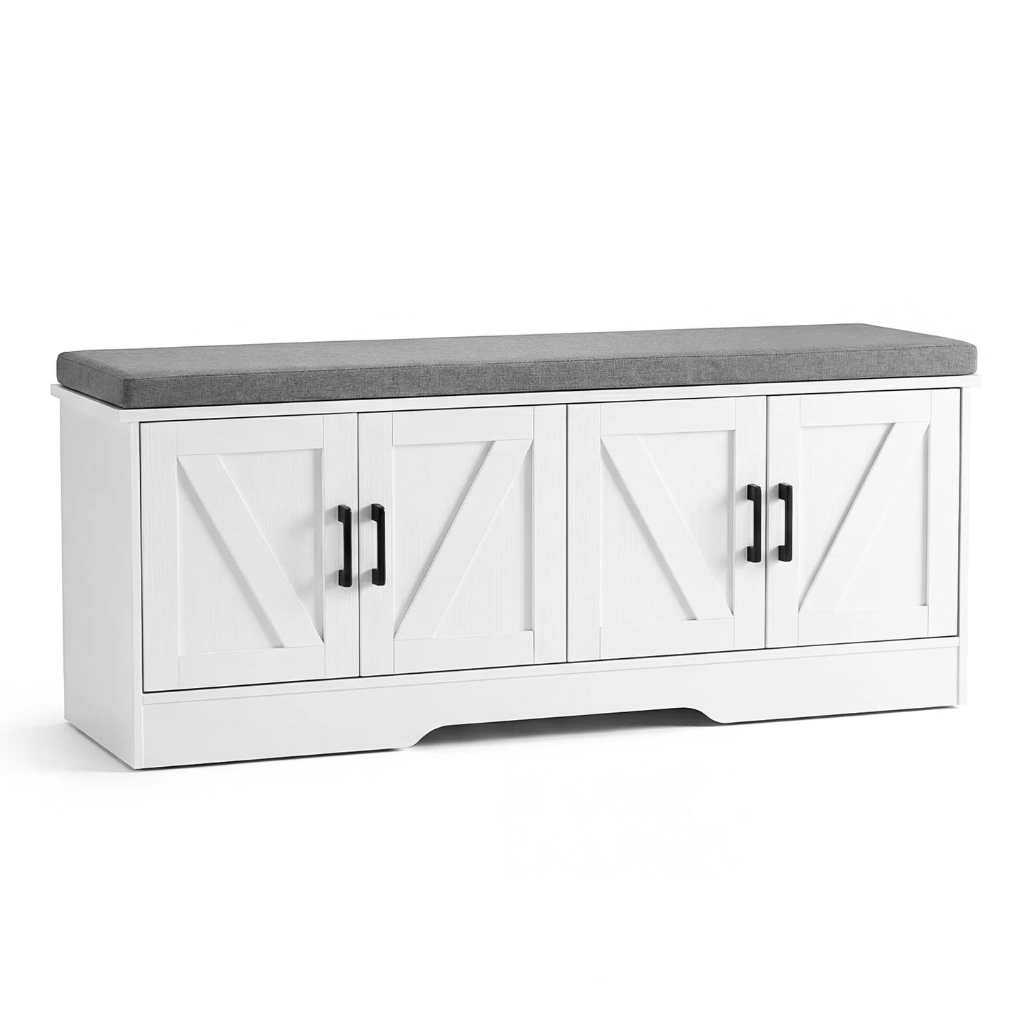 Storage Bench Shoe Organizer Cabinet