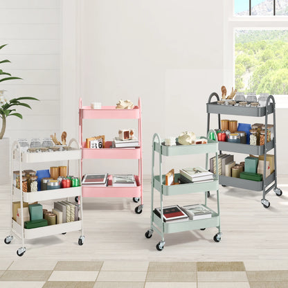 3 Tier Metal Storage Cart