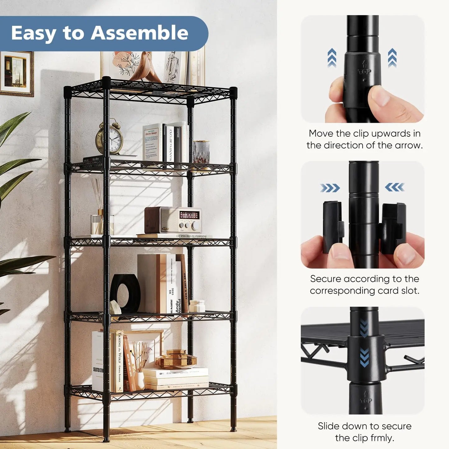 Metal Wire Storage Shelves