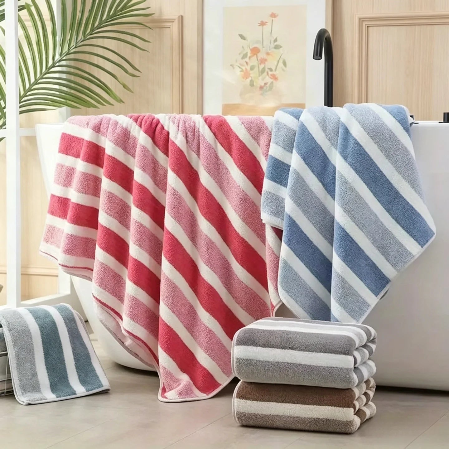 8-Piece Ultra Absorbent Towel Set
