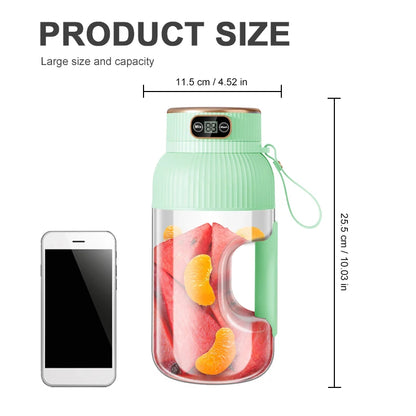 1000ML Portable Juicer Blender Smoothie Blender.
