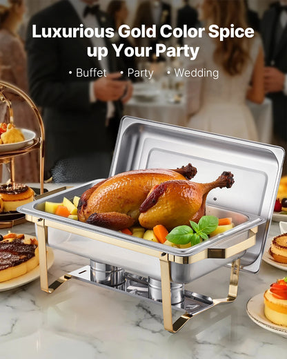 4 Pack Chafing Dish Buffet Set
