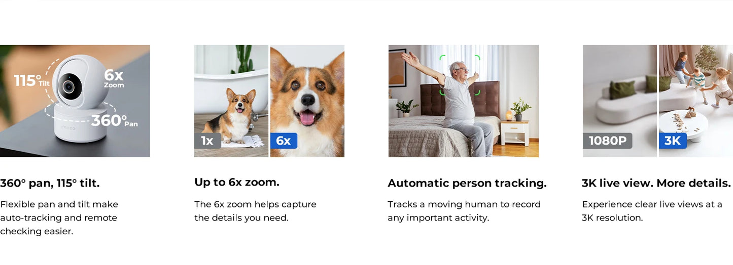 Baby Monitor Indoor Security Camera
