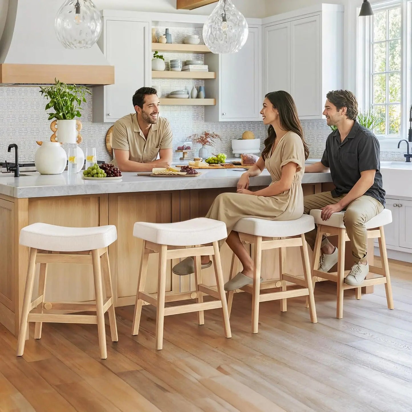 Bar Stools Set of 3