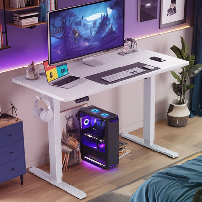 63x24 Inch Electric Standing Desk For Office.  Height Adjustable.
