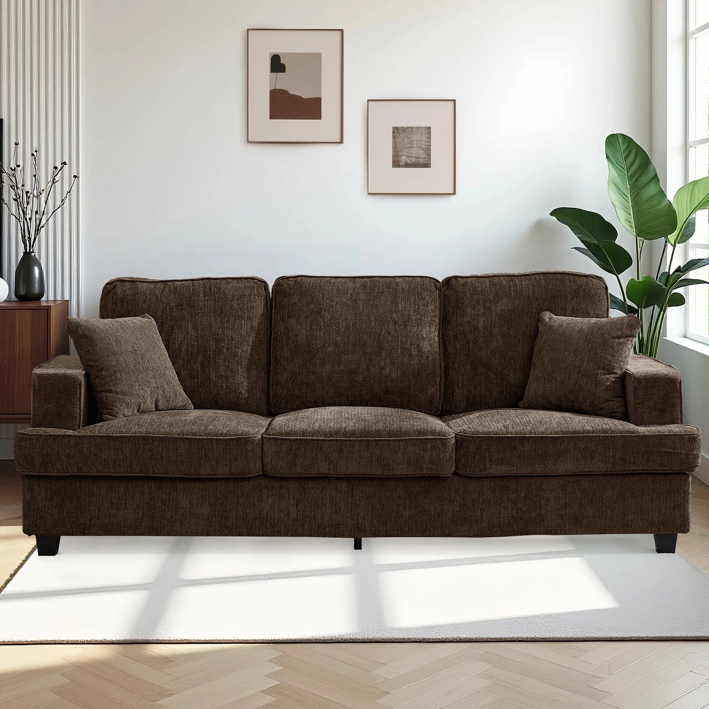 Comfy, Cloud Couch Sofa in Chenile