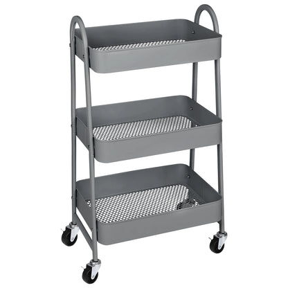 3 Tier Metal Storage Cart