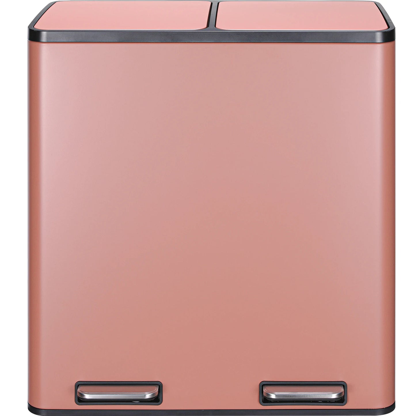 Brushed Stainless Steel Kitchen Step Trash Can