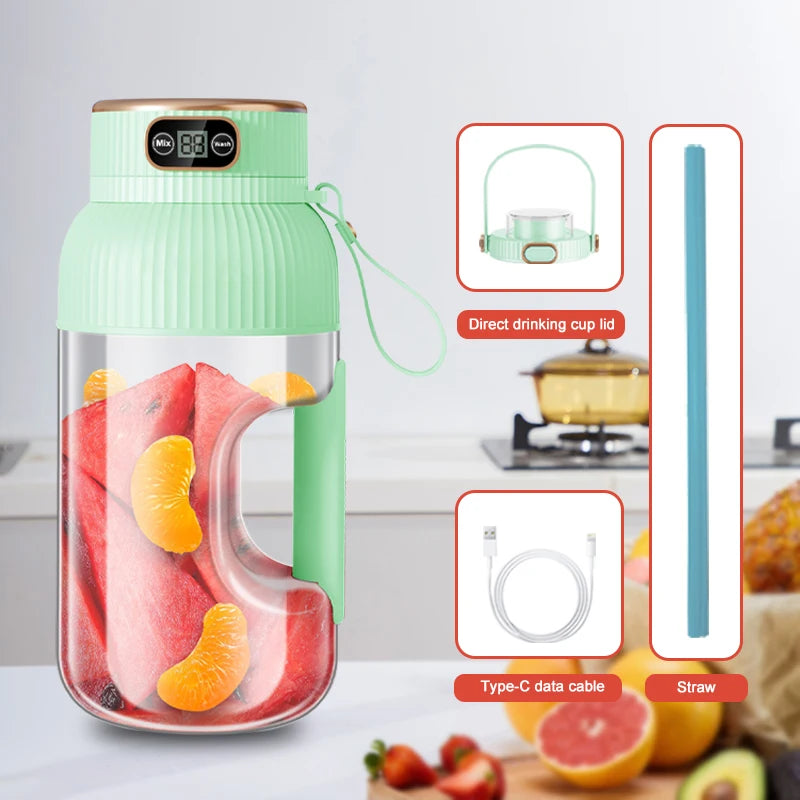 1000ML Portable Juicer Blender Smoothie Blender.