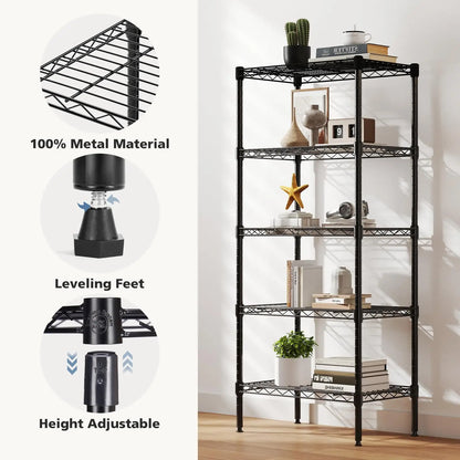 Metal Wire Storage Shelves