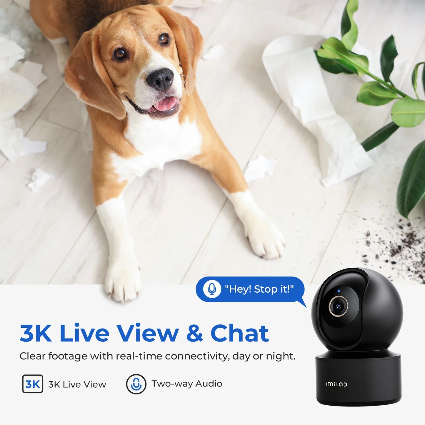 Baby Monitor Indoor Security Camera