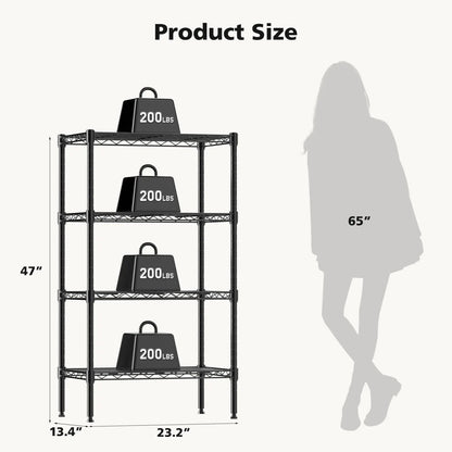 Metal Wire Storage Shelves