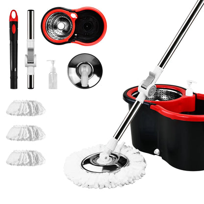 360° Dual-Motion Spin Mop System