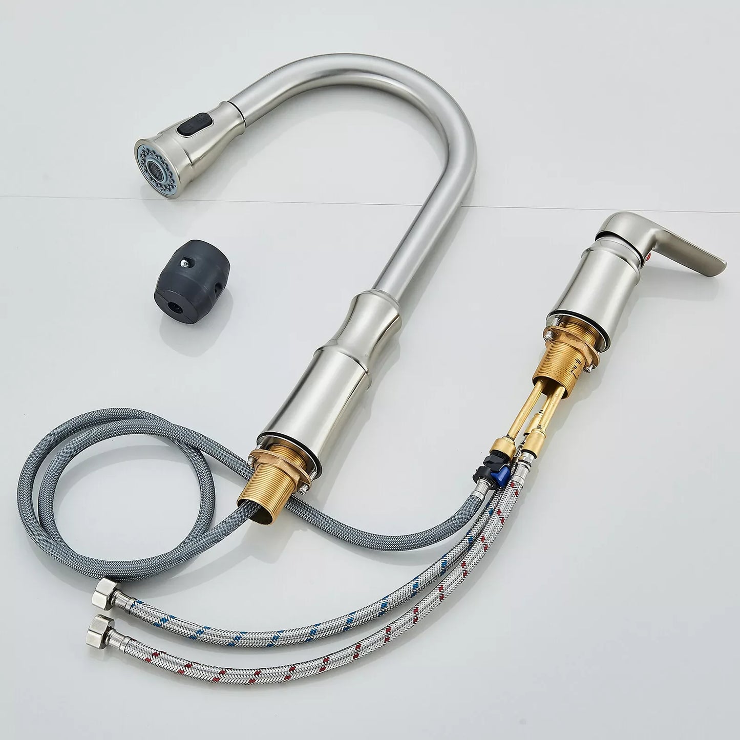 Kitchen Sink Faucet with Pull Down Sprayer