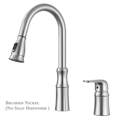 Kitchen Sink Faucet with Pull Down Sprayer