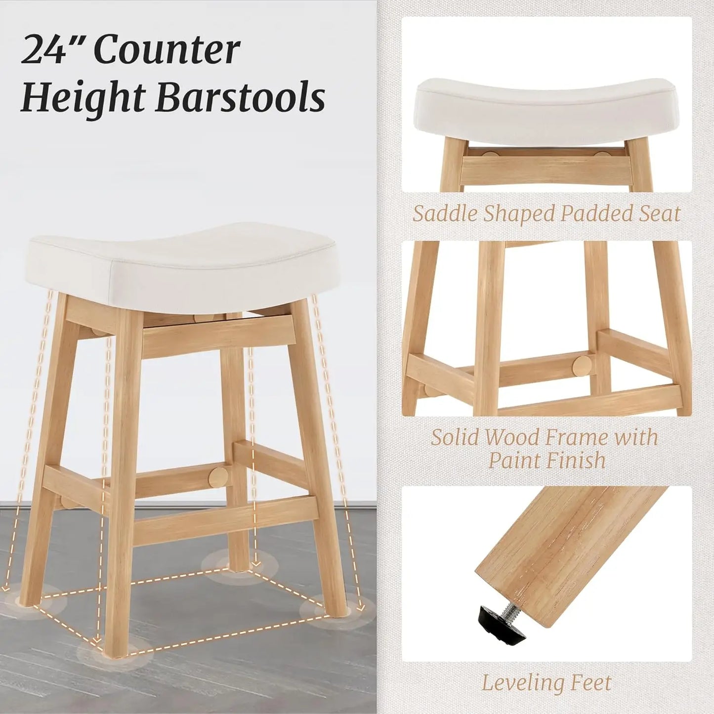 Bar Stools Set of 3