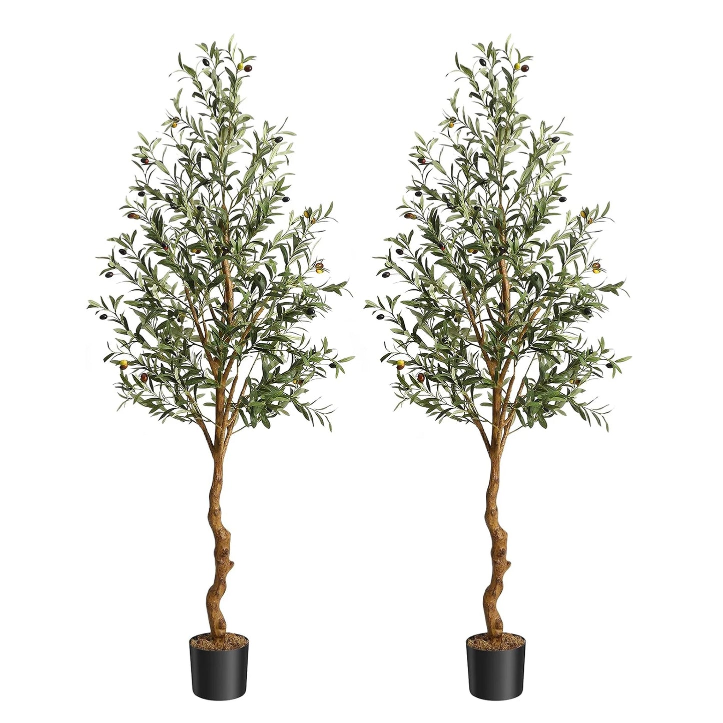 1Pc/2Pcs Artificial Olive Tree