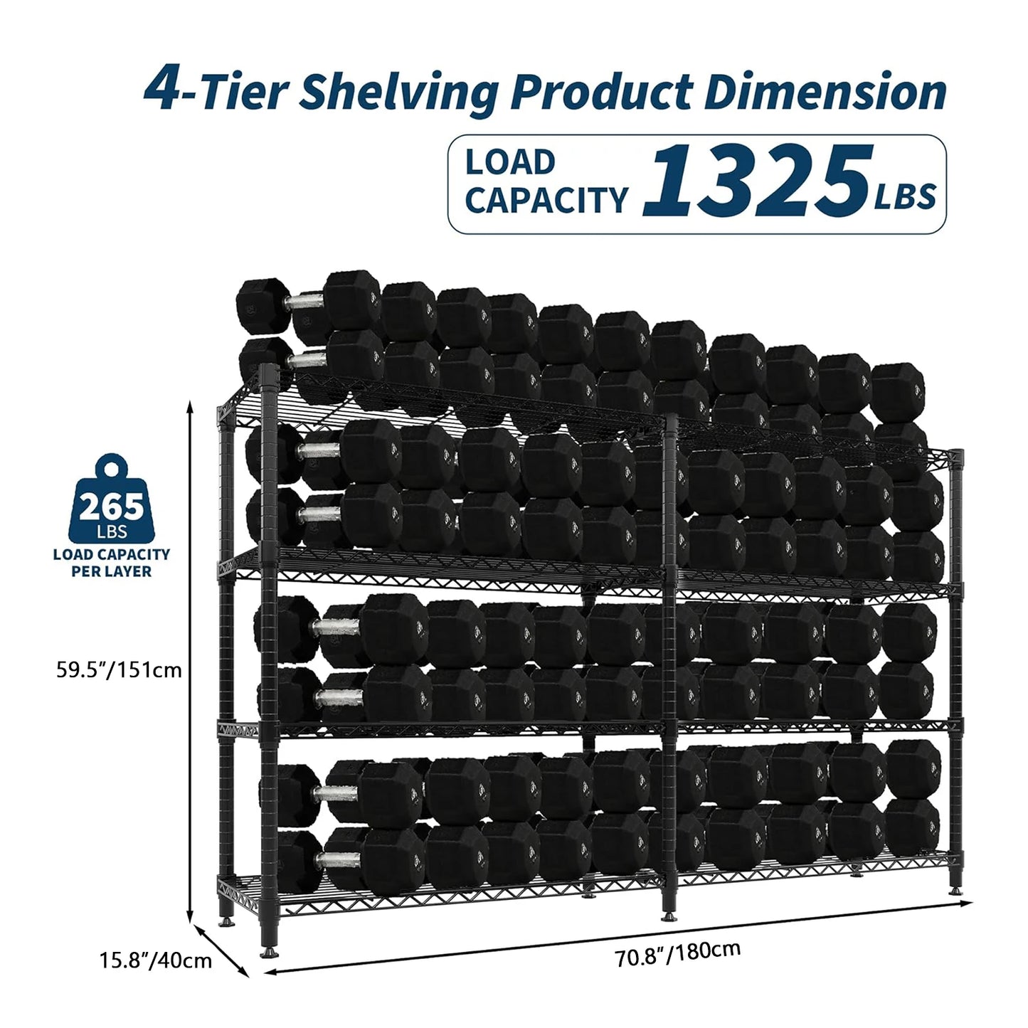 Heavy Duty Storage Shelving Unit