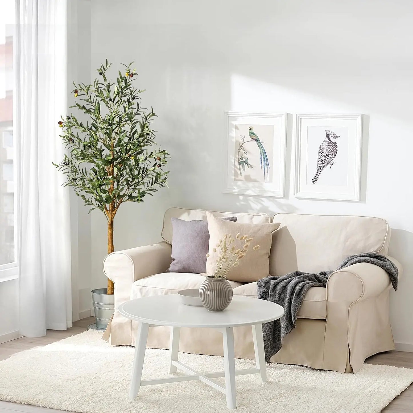 1Pc/2Pcs Artificial Olive Tree