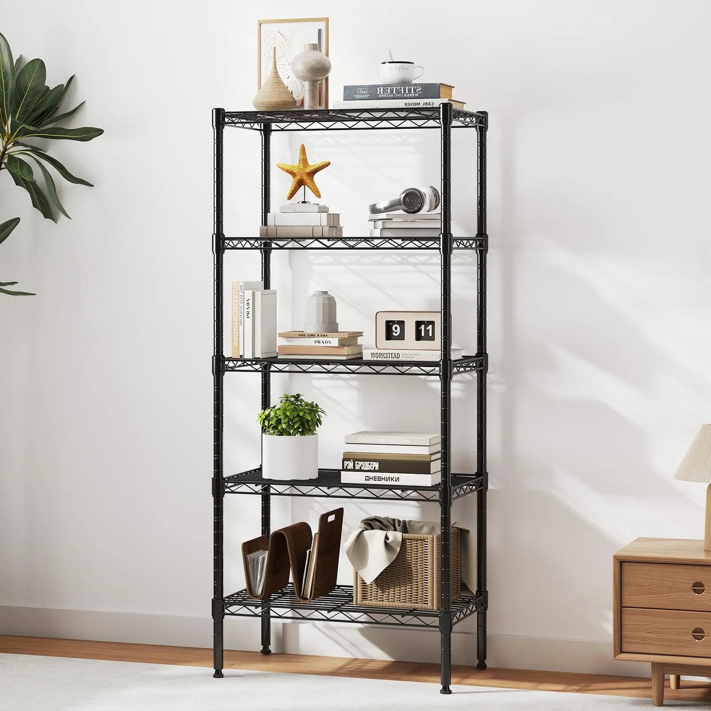Metal Wire Storage Shelves