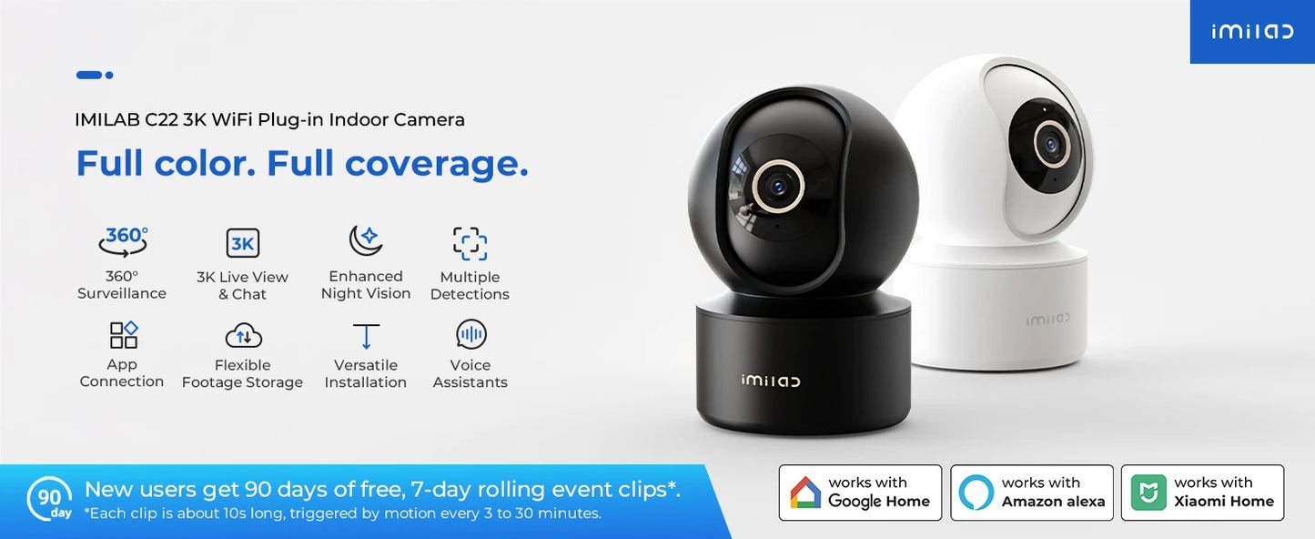 Baby Monitor Indoor Security Camera
