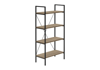 4-Tier Contemporary Bookshelf for Office & Bedroom