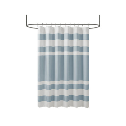 Shower Curtain with 3M Treatment Blue 72x72