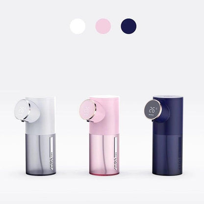 Liquid Soap Dispensers USB Rechargeable Temperature Display Automatic Dispenser