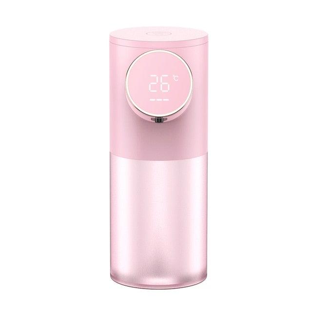 Liquid Soap Dispensers USB Rechargeable Temperature Display Automatic Dispenser