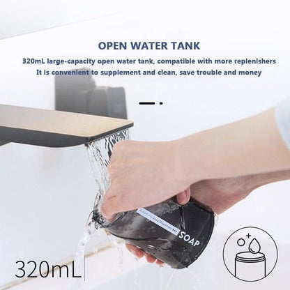 Liquid Soap Dispensers USB Rechargeable Temperature Display Automatic Dispenser
