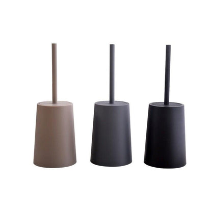 Nordic Ceramic Toilet Brush Bathroom Accessories Set With Non Slip Long Handle And Flexible Bristle