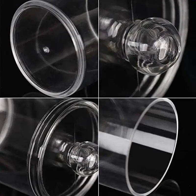 Portable 2pcs Cosmetics Storage Box Makeup Organizer Bathroom Jar