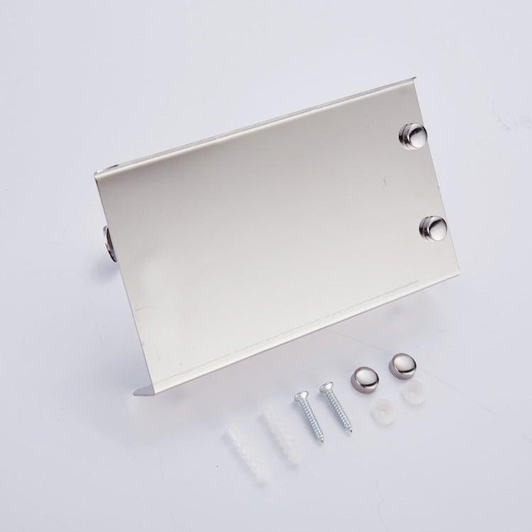 Stainless Steel Toilet Paper Holder Bathroom Wall Mount Paper Phone Holder Shelf Towel Roll Shelf