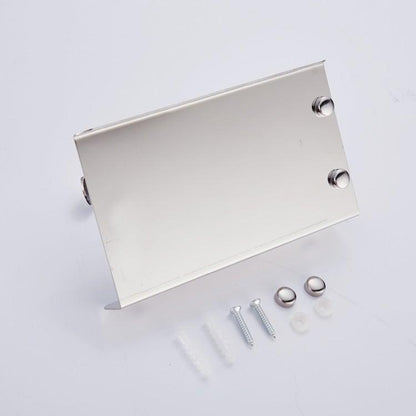 Stainless Steel Toilet Paper Holder Bathroom Wall Mount Paper Phone Holder Shelf Towel Roll Shelf